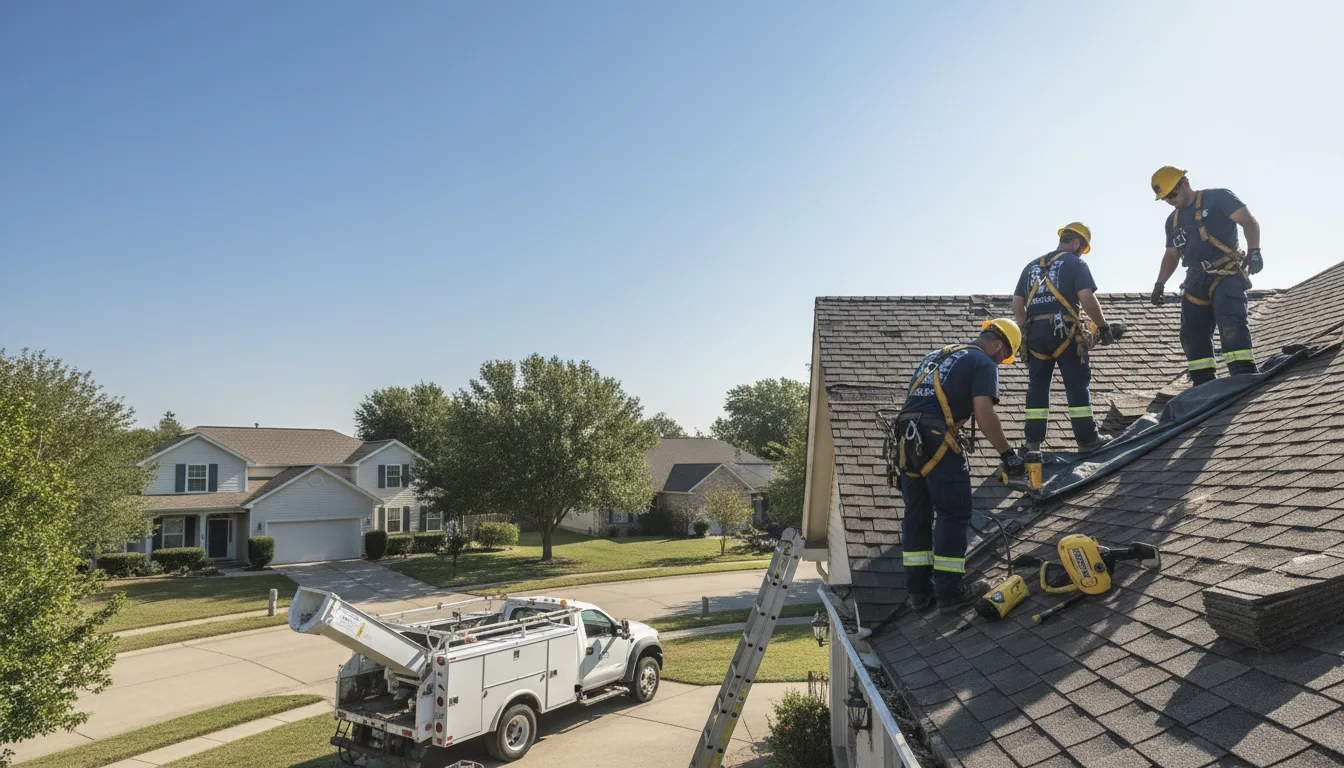 Emergency Roof Repair in South Bend, TX near me